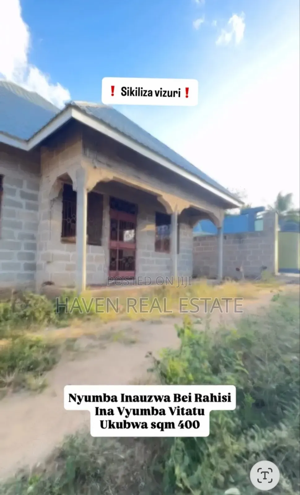 3bdrm House in Goba for sale in Goba
