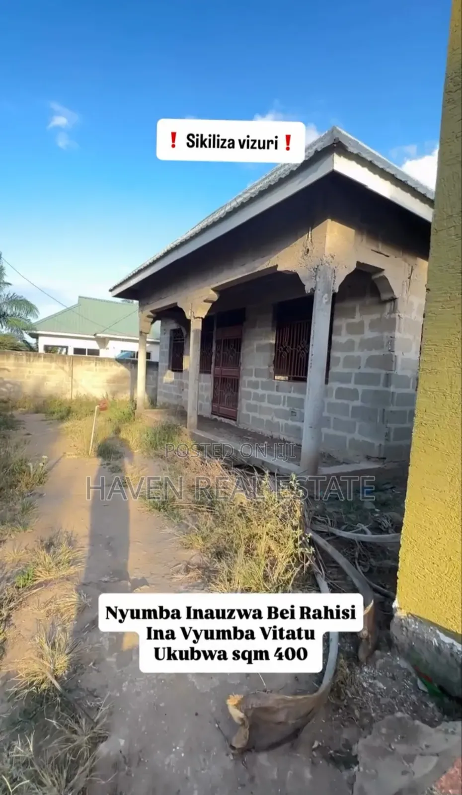 3bdrm House in Goba for sale in Goba