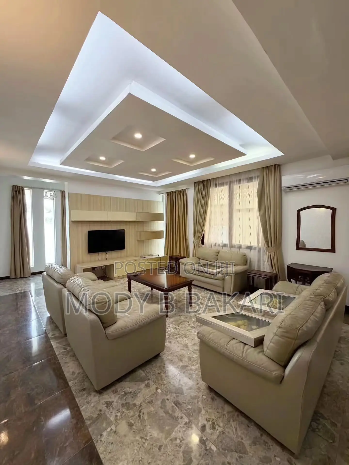 Furnished 3bdrm Villa in Masaki for rent in Masaki